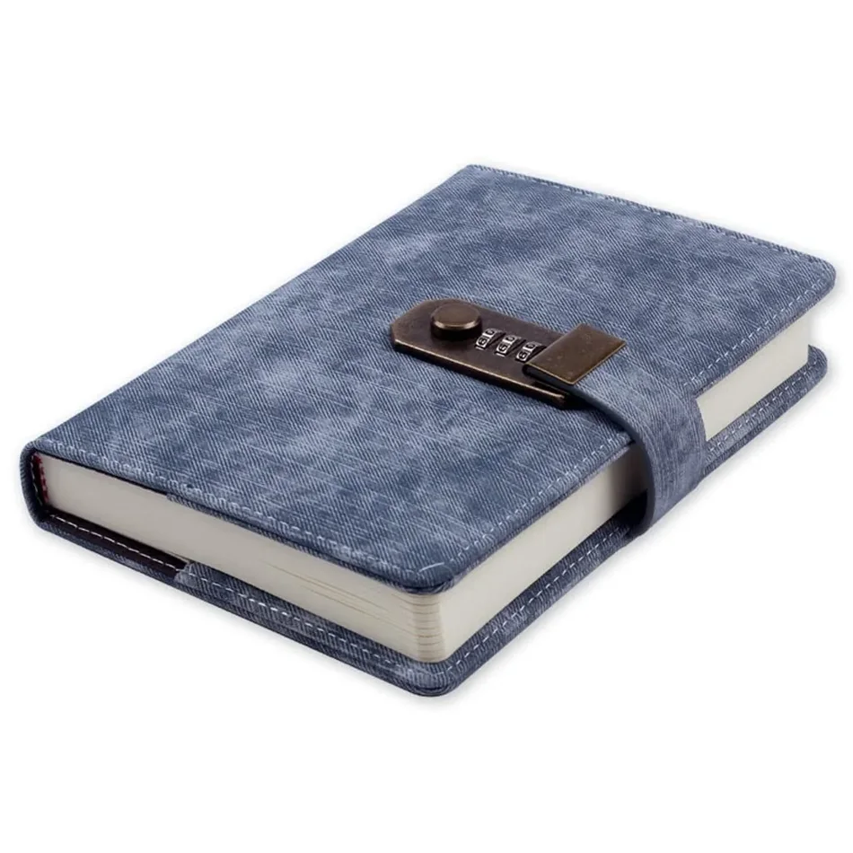 locked diary journal with key and private writing pages